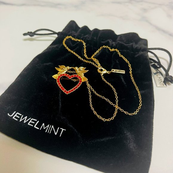 Jewelmint Jewelry - Jewelmint lovebirds pin necklace
